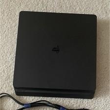 Sony PlayStation 4 Slim Black Console Wi-Fi HDMI USB with Controller & Cables