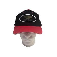Chevrolet Chevy Bowtie Logo Hat Black Red White Snapback Adjustable Cap