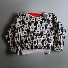 Vintage Mickey Mouse Disney Sweatshirt Shirt Reversible one size