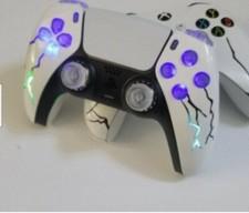 Sony PlayStation 5 LED light up lightning dual sense Wireless Controller modded