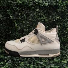 Nike Air Jordan 4 Big Kid’s (GS) Retro OG Mid White Cement 2016 Shoes US Size 7Y