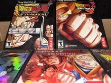 Dragon Ball Z PS2 Lot Budokai 1 2 3 Tenkaichi 1 2 CIB Tested Works