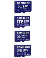Samsung PRO Plus 256GB 512GB 1TB 2TB Micro SD SDXC A2 V30 UHS-I U3 4K UHD Card