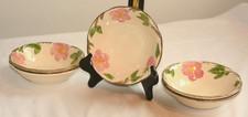 Franciscan Desert Rose 5 Fruit Bowls Hand-Painted 6" California USA w/Lid