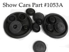 1963 LATE 1964 6CYL. 283 327 409 ALL CHEVROLET IMPALA BEL AIR BODY HOLE PLUG KIT