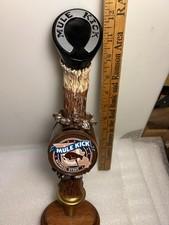 ANHEUSER BUSCH MULEKICK OATMEAL STOUT JACKASS draft beer tap handle. A-B. USA