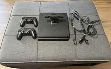 Sony PS4 Slim 500GB Bundle - 2x DualShock 4 & PS4 Camera V2 (Jailbreak Ready)