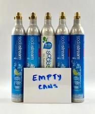 SodaStream Screw CO2 Cylinder Replacement Canisters Empty 60L 5-Pack