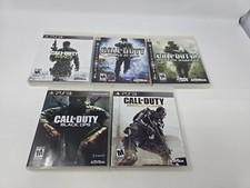 Call Of Duty PlayStation 3 PS3 Lot Of Five Games CIB Tested Working COD4 MW BO