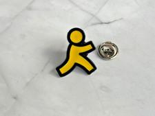 AOL Icon Enamel Pin