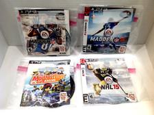 PS3 Video Games Lot of 4 NHL15 MODNATION RACERS MADDEN 13 & 16