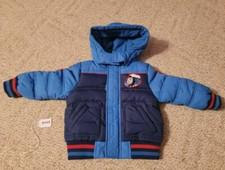 Thomas The Train Tank Engine Hooded Coat Jacket Infant 12 18 Months Blue