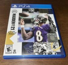 Madden NFL 21 Deluxe Edition PS4 Sports Game, E Rating, American Football, 2020