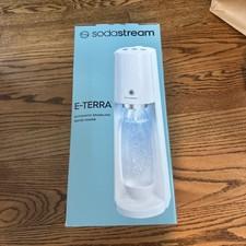 SodaStream Terra Sparkling Water Maker White 60L +CO2 +Bottle New Sealed NIB