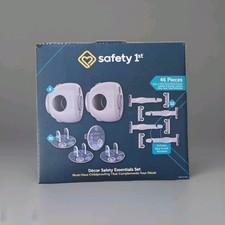 Safety 1st Décor Safety Essentials Set 46-Piece Child Proofing Kit Grey/Clear