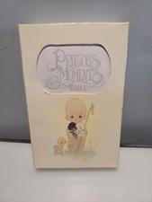 1985 PRECIOUS MOMENTS KEEPSAKE BIBLE Nelson 271V Leatherflex