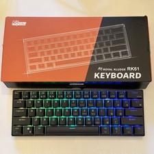 RK ROYAL KLUDGE RK61 Wireless 60% Triple Mode Mechanical Keyboard Blue Switches