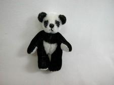 World of Miniature Bears #270 By Theresa Yang 2" Plush Panda Bear No Writing