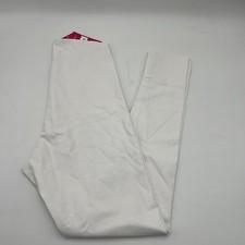 NWT COMMANDO Women's White Faux Leather Perfect Control Leggings Size L