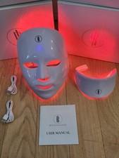 LED Red Light Therapy Face Mask 7 Color Anti-Aging Skin Care Device Portable NEW