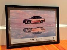 Enlarged Vintage BMW E36 M3 "The Same. But Different." Advertisement Brochure