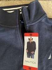 Nautica Ladies Quarter Zip Pullover Size M