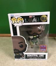 Boastful Loki Wondrous Convention Funko Pop Marvel #984