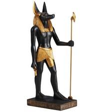 Veronese Design Anubis Egyptian God of The Dead Statue, 8.5 Inch Polyresin
