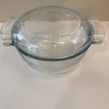 Vintage PYREX De Corning FRANCE Casserole Dish #453 With Lid