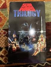 Star Wars Trilogy CBS Original Theatrical Release VHS Hi-Fi 3-Tape Set 1992