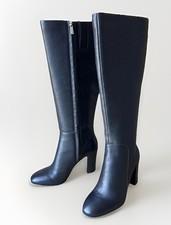 Keneth Cole Justin Womens Padded Insole Over-the-Knee Dress Black Boots 8 M NIB