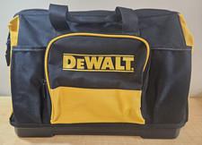 NEW Embroidered DeWALT Heavy Duty Hard Bottom 16" Tool Bag 16x12x9