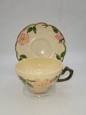 Vintage Franciscan Desert Rose Tea Cup And Saucer Set Made In California USA
