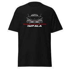 Premium T-Shirt For Chevrolet Impala 1958 Classic Car Enthusiast Birthday Gift