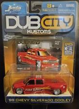 🚒🔥 99 Chevy Silverado Dooley Dually Dub City Jada Kustoms