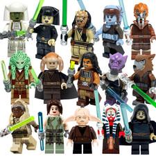 Rare Jedi custom minifigures - star wars lego figures