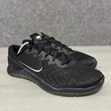 Nike Metcon 3 Mens Size 10.5 Training Shoes Black White 852928-011 Sneaker