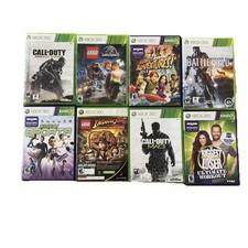 Xbox 360 Game Lot of 8 Games Call of Duty And More Untested