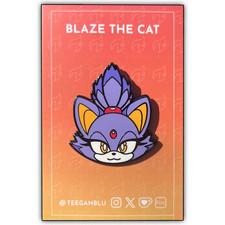 BLAZE THE CAT Hard Enamel Pin | Sonic the Hedgehog | Furry Fandom | Gamer Merch