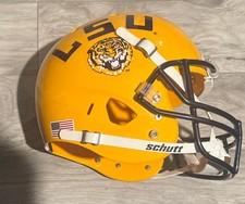 Full Size Schutt Authentic LSU TIGERS Football Helmet Padding Removed Great Item
