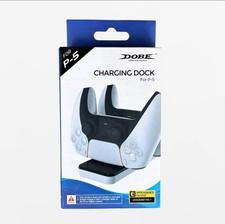 Dobe Dual PS5 Controller Fast Charging Dock, Compact and Lightweight, White