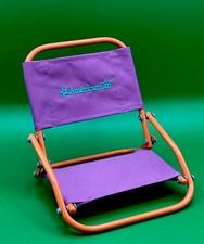 American Girl Doll Adventure Campfire/Beach Folding Chair Purple Orange Retired