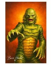 Boris Howler CREATURE FROM THE BLACK LAGOON  8.5X11 Art Print SIGNED