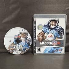 Madden NFL 08 Sony PlayStation 3 PS3 Game E EA Sports 2007 Football Disc