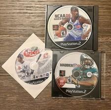 PS2 Sports Game Lot 3 Vintage Video Games PlayStation 2 Old Disc Vgc Madden 2k6