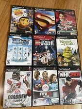 PlayStation 2 Lot Of 9 Games With manual and very good condition