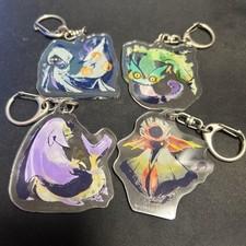 Monster Hunter Acrylic Keychain Set
