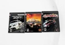 Sony PS3 Need for Speed Shift Undercover Carbon Racing Game Lot with Manual