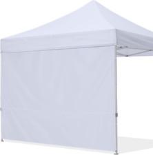 Canopy Tent Sidewall for 10x10 Pop Up Canopy, 1 Piece, White