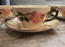 Tea Cup & Saucer Set Franciscan Desert Rose-set of 4, 8 or 11